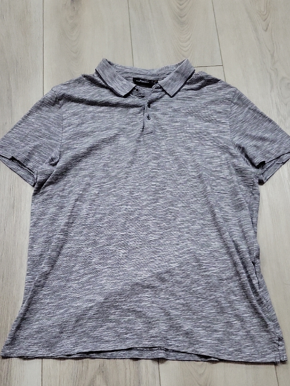 Marc Anthony Gray Heather Polo Shirt